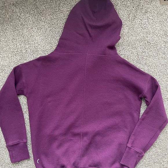 Zyia Plum Oh So Soft Sweatshirt - Picture 2 of 4